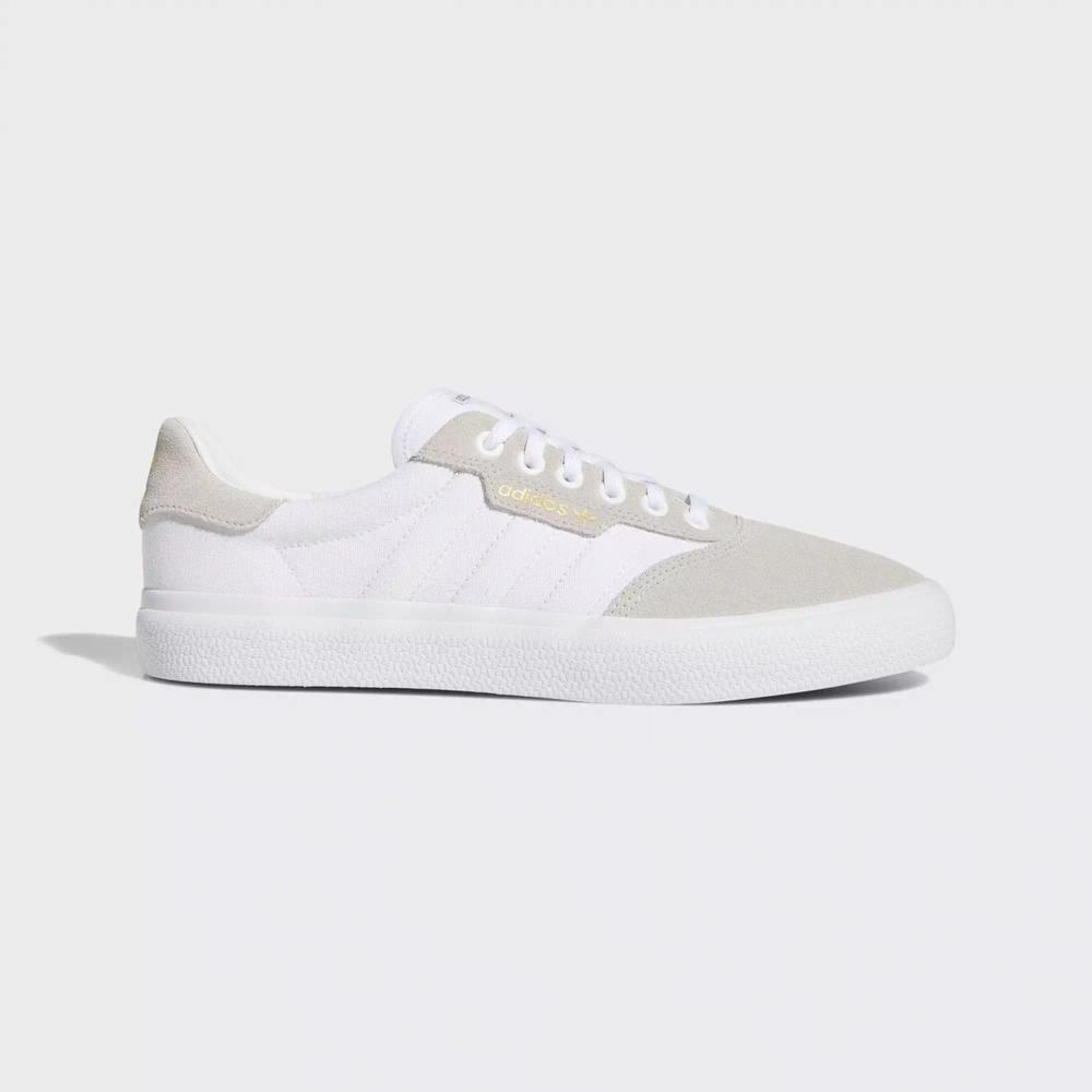 Adidas 3MC Vulc Tenis Blancos Para Hombre (MX-78698)